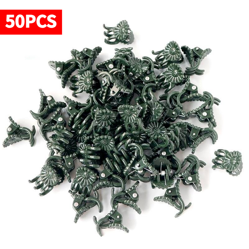 Vine Climbing Plastic - 50 Peças de Clipes para Plantas