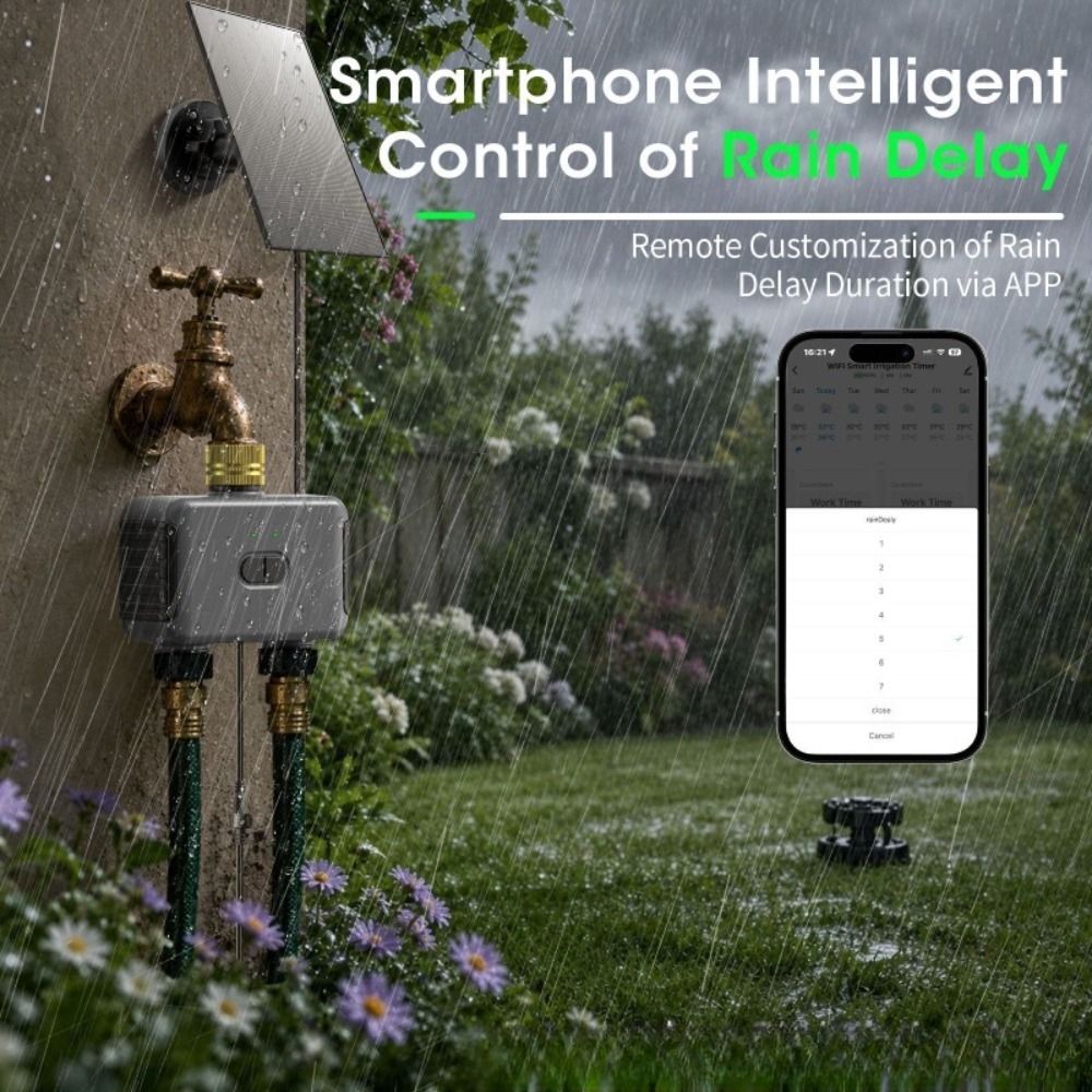 Temporizador de Água Inteligen - Timer Dual Outlet avaliação e preço